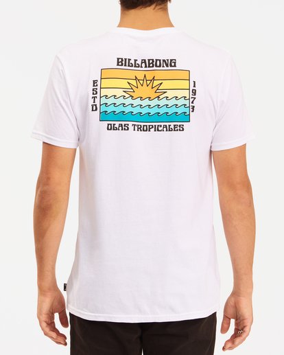 2 Olas Pocket T-Shirt White ABYZT00510 Billabong