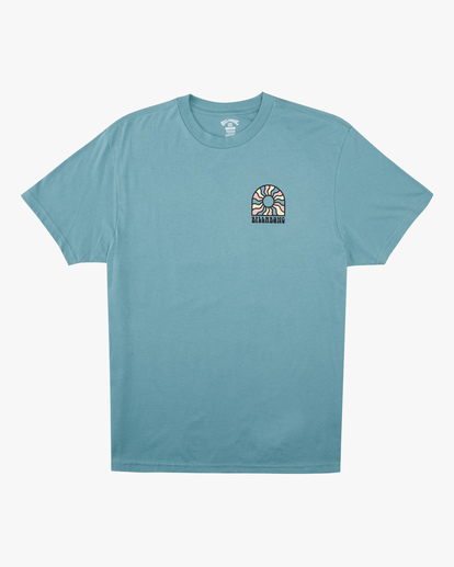 4 Arch Sun Short Sleeve T-Shirt Blue ABYZT00611 Billabong