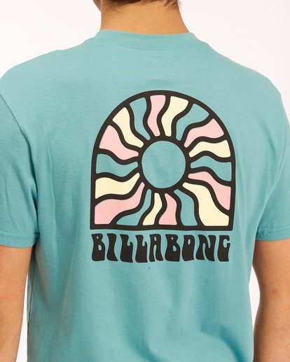 3 Arch Sun Short Sleeve T-Shirt Blue ABYZT00611 Billabong