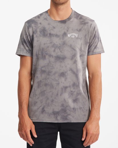 0 Arch Tie-Dye Short Sleeve T-Shirt Black ABYZT00820 Billabong