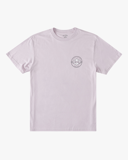 4 Rotor Diamond Short Sleeve T-Shirt Purple ABYZT00871 Billabong