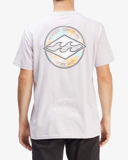 2 Rotor Diamond Short Sleeve T-Shirt Purple ABYZT00871 Billabong