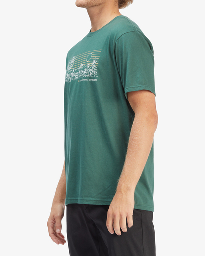 1 A/Div Journey Organic Short Sleeve T-Shirt Green ABYZT00926 Billabong