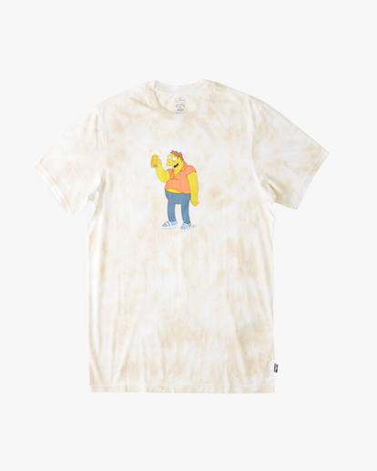 The Simpsons Barney Tie-Dye Short Sleeve T-Shirt | Billabong