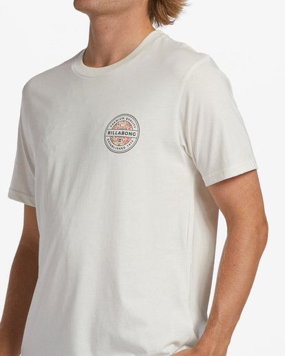 2 Rotor Fill Short Sleeve T-Shirt White ABYZT01066 Billabong