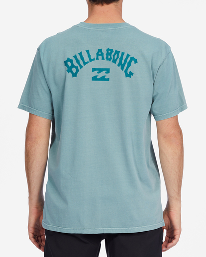 3 Archwave Wave Washed Short Sleeve T-Shirt Blue ABYZT01081 Billabong
