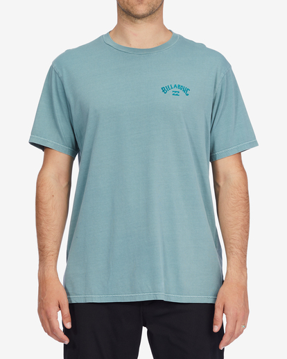 0 Archwave Wave Washed Short Sleeve T-Shirt Blue ABYZT01081 Billabong