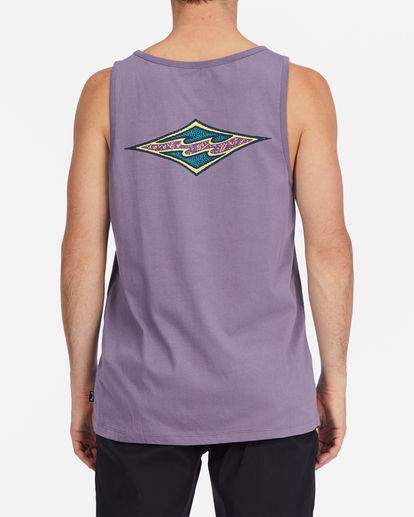 2 Crayon Wave Tank Top Pink ABYZT01096 Billabong