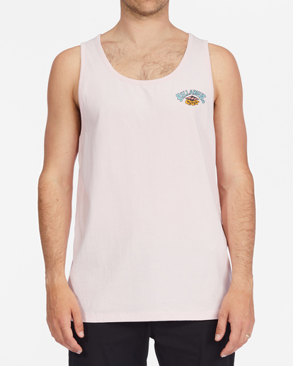 0 Theme Arch Tank Top Pink ABYZT01101 Billabong