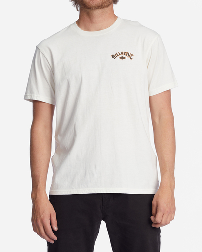 0 A/Div Arch Organic Short Sleeve T-Shirt White ABYZT01138 Billabong