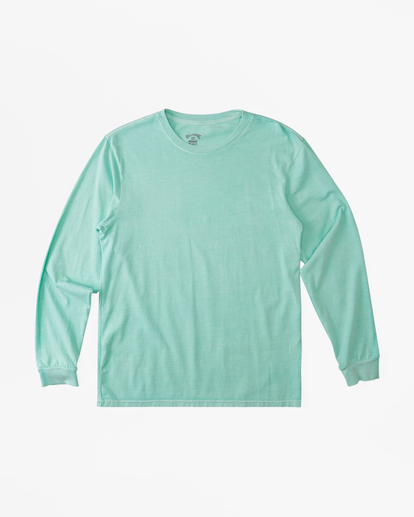 4 Wave Washed Long Sleeve T-Shirt Green ABYZT01222 Billabong
