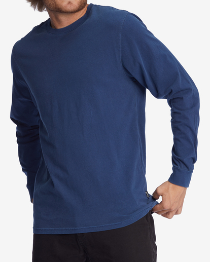 1 Wave Washed Long Sleeve T-Shirt Blue ABYZT01222 Billabong