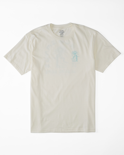 6 Wrangler Sacred Sands Organic Short Sleeve T-Shirt White ABYZT01228 Billabong