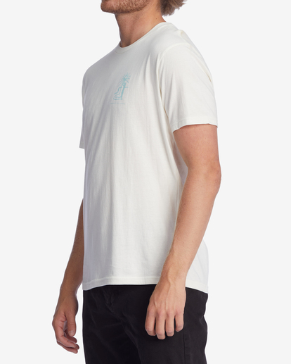1 Wrangler Sacred Sands Organic Short Sleeve T-Shirt White ABYZT01228 Billabong
