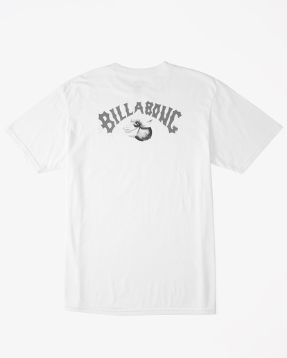 1 Kamea Arch Lazarus Short Sleeve T-Shirt White ABYZT01247 Billabong