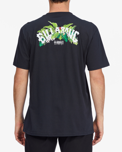 3 Kamea Arch Jungle Short Sleeve T-Shirt Black ABYZT01254 Billabong