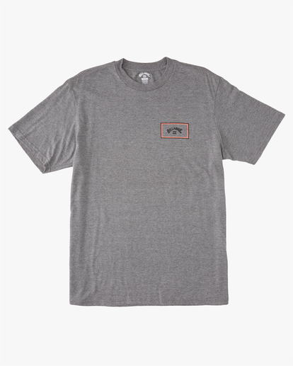 5 Arch Block Short Sleeve T-Shirt Grey ABYZT01281 Billabong