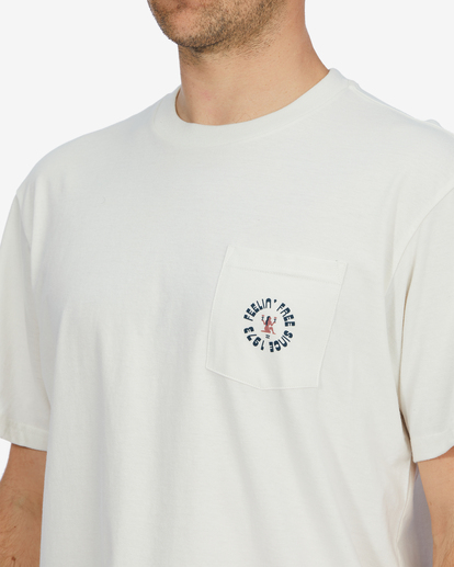 3 Brig Pocket T-Shirt White ABYZT01300 Billabong