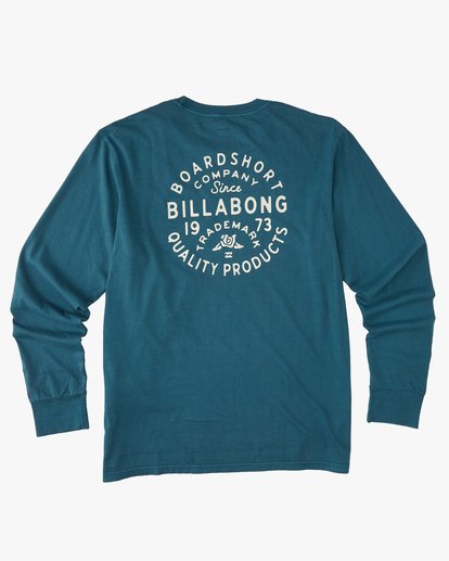 5 Union Wave Washed Long Sleeve T-Shirt Blue ABYZT01310 Billabong