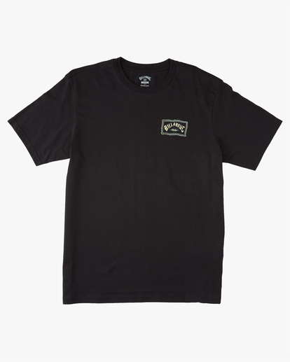 1 A/Div Arch Organic Short Sleeve T-Shirt Black ABYZT01317 Billabong