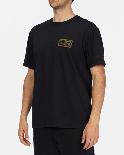 1 A/Div Valley Organic Short Sleeve T-Shirt Black ABYZT01325 Billabong