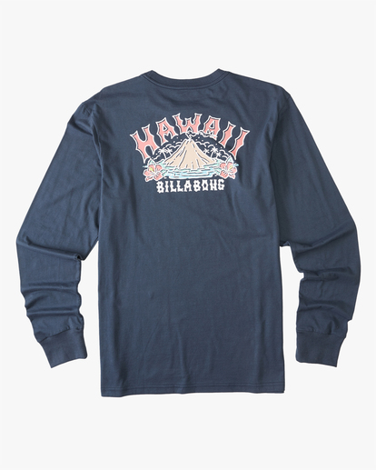 1 Arch Hawaii Long Sleeve T-Shirt Blue ABYZT01474 Billabong