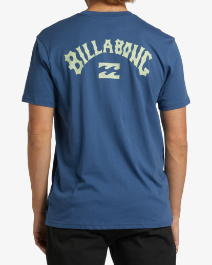 2 Arch Fill Short Sleeve T-Shirt Blue ABYZT01565 Billabong