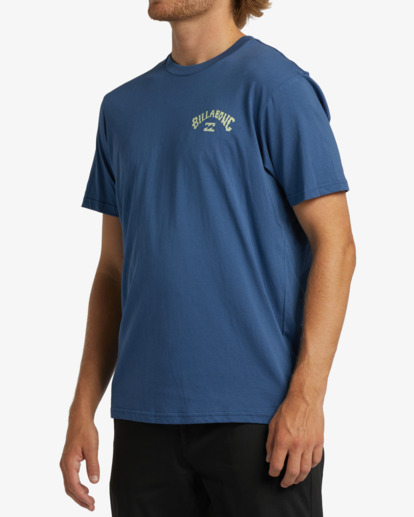 1 Arch Fill Short Sleeve T-Shirt Blue ABYZT01565 Billabong
