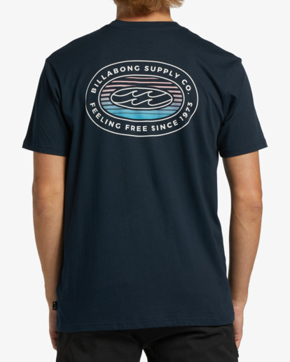 2 Arctic Short Sleeve T-Shirt Blue ABYZT01566 Billabong