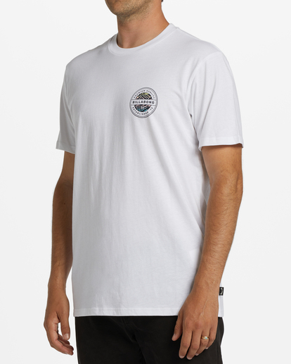 1 Rotor Short Sleeve T-Shirt White ABYZT01569 Billabong