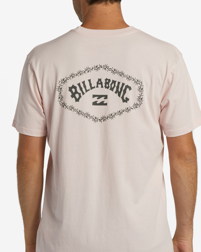 3 Exit Arch Short Sleeve T-Shirt Pink ABYZT01572 Billabong