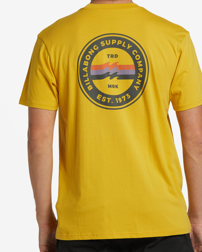 3 Walled Short Sleeve T-Shirt Yellow ABYZT01579 Billabong