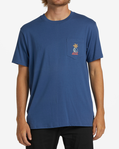 0 Daylight Pocket T-Shirt Blue ABYZT01580 Billabong