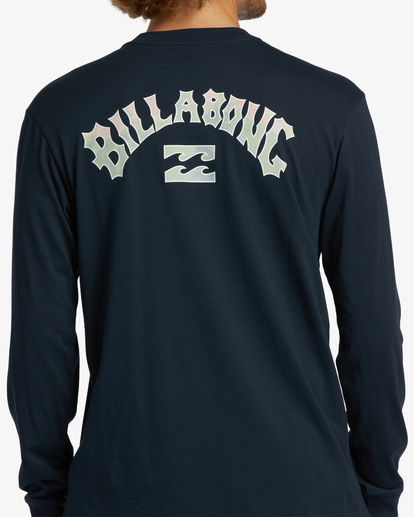 3 Arch Fill Long Sleeve T-Shirt Blue ABYZT01584 Billabong