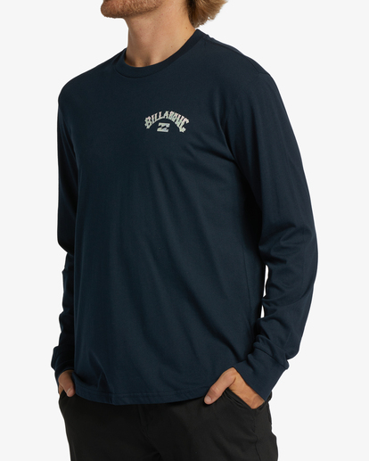 1 Arch Fill Long Sleeve T-Shirt Blue ABYZT01584 Billabong