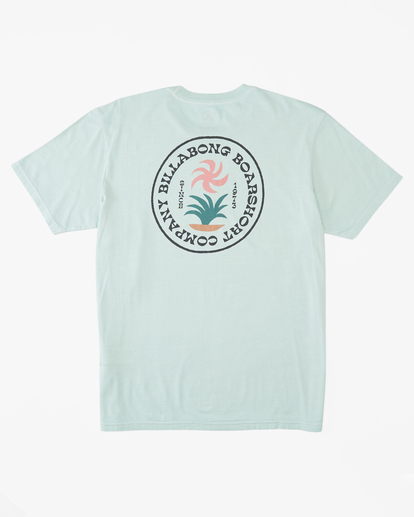 5 Trademark Wave Washed Short Sleeve T-Shirt Green ABYZT01597 Billabong