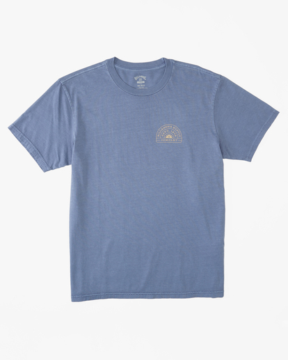 4 Trademark Wave Washed Short Sleeve T-Shirt Blue ABYZT01597 Billabong