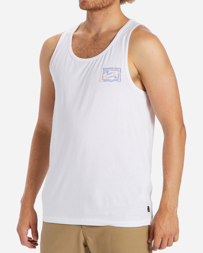 1 Crayon Wave Tank Top White ABYZT01603 Billabong