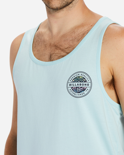3 Rotor Tank Top Blue ABYZT01604 Billabong