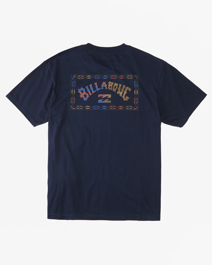 4 A/Div Arch Short Sleeve T-Shirt Blue ABYZT01615 Billabong