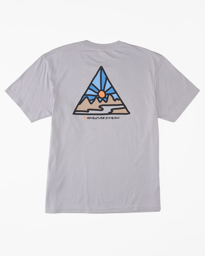 6 Shine - T-Shirt for Men Grey ABYZT01619 Billabong