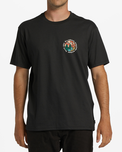 0 A/Div Shine Short Sleeve T-Shirt Black ABYZT01619 Billabong