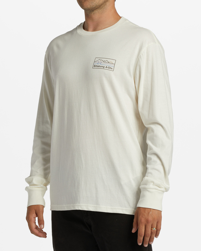 1 A/Div Range Long Sleeve T-Shirt White ABYZT01621 Billabong