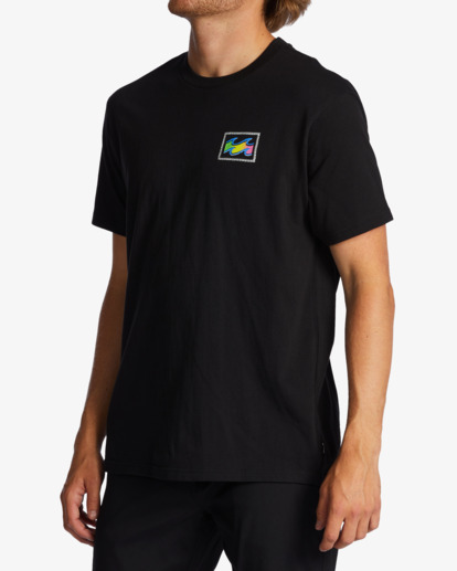 1 Crayon Wave - T-Shirt for Men Black ABYZT01697 Billabong