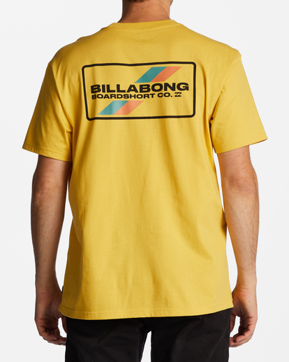 2 Walled - T-Shirt voor Heren Yellow ABYZT01700 Billabong