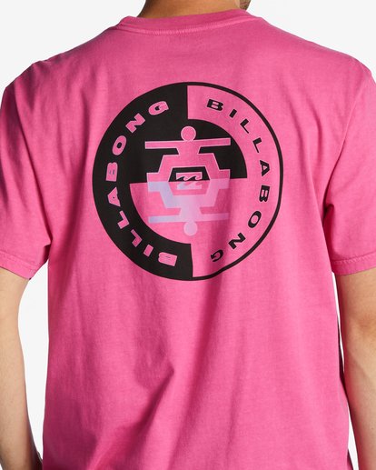 4 Connection - T-Shirt voor Heren Pink ABYZT01708 Billabong