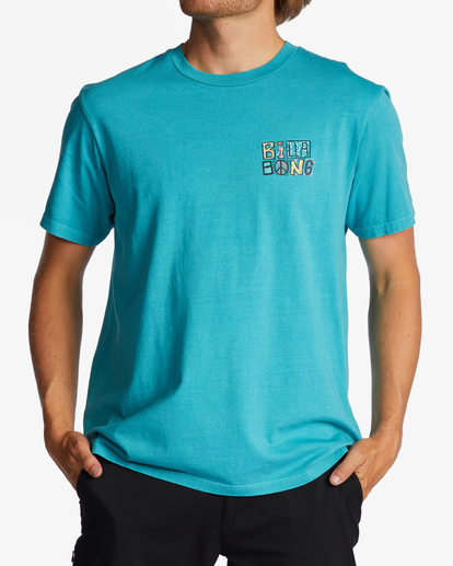 0 Worded T-Shirt Blue ABYZT01709 Billabong