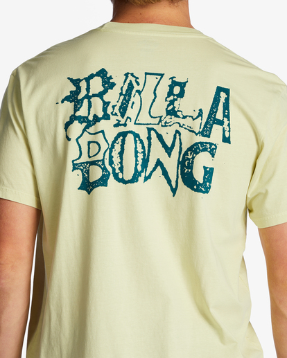 2 Worded T-Shirt Green ABYZT01709 Billabong