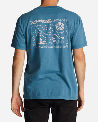 2 Reflections T-Shirt Blue ABYZT01711 Billabong