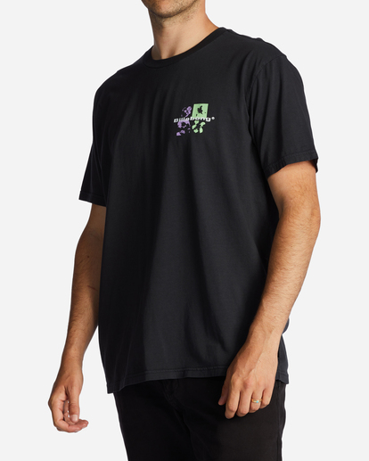 3 Reflections - T-shirt para Homem Preto ABYZT01711 Billabong